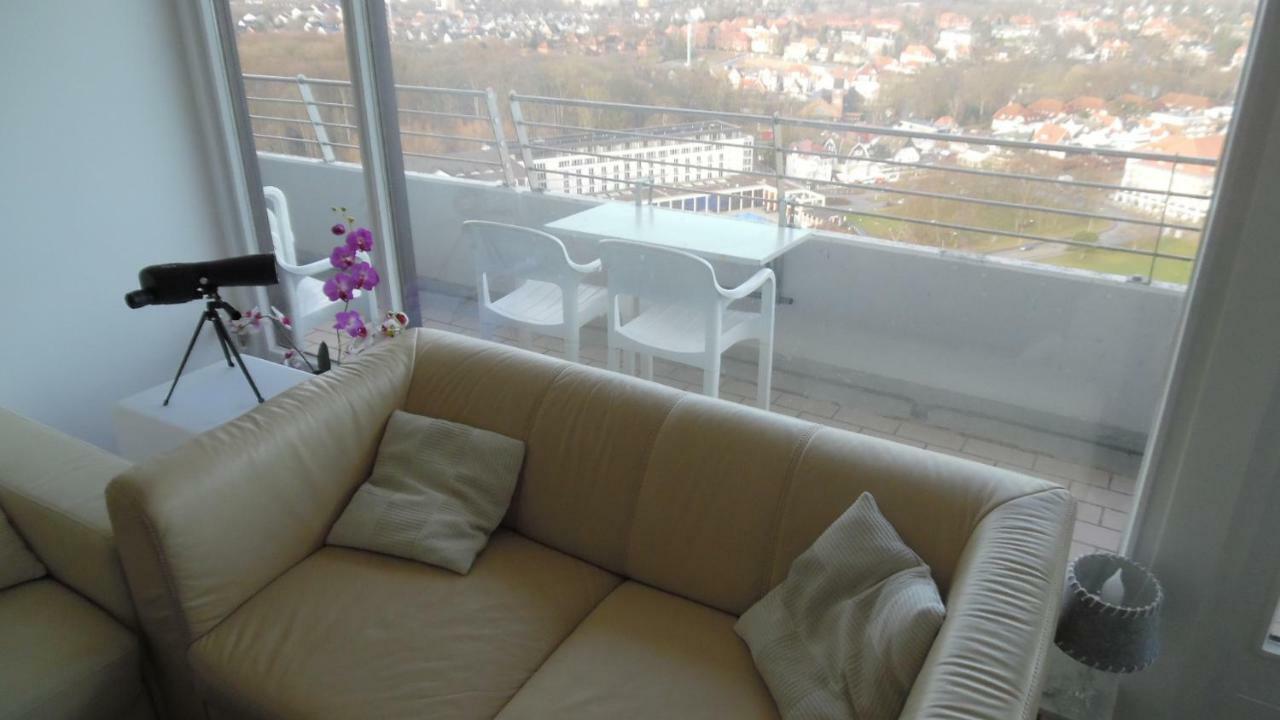 Luxussuite 1a Meerblick, Maritim Residenz, 22er Stock, Modernes Styling, Am Lubeck